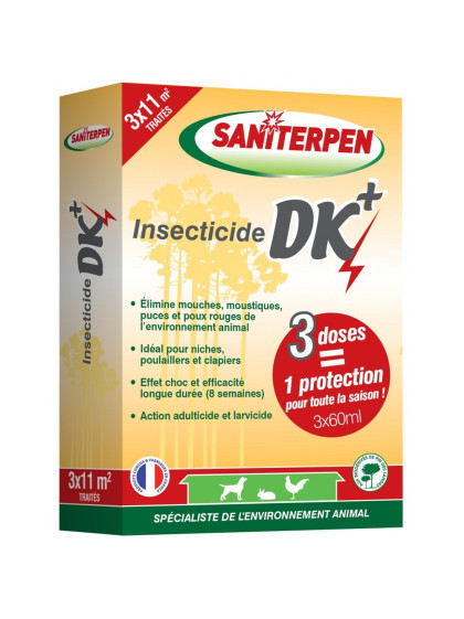 Saniterpen Etui Insecticide DK Choc 3x60 ml 