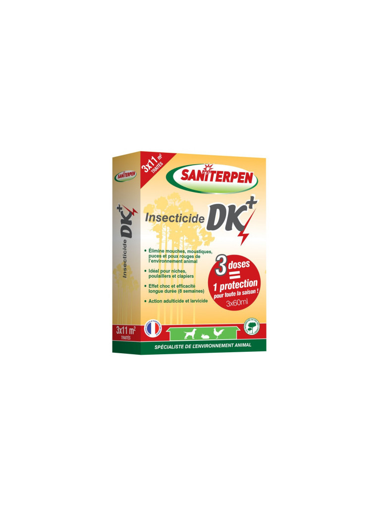Saniterpen Etui Insecticide DK Choc 3x60 ml 