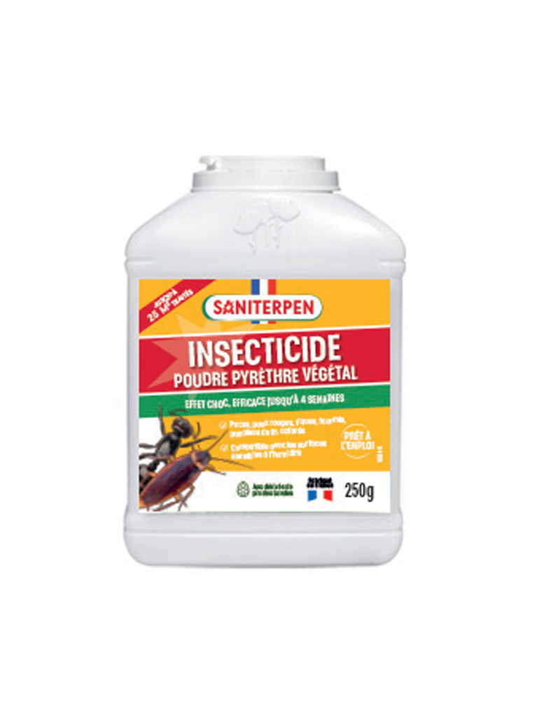 Saniterpen Insecticide Poudre au pyrèthre végétal Saniterpen Insecticide Poudre au pyrèthre végétal