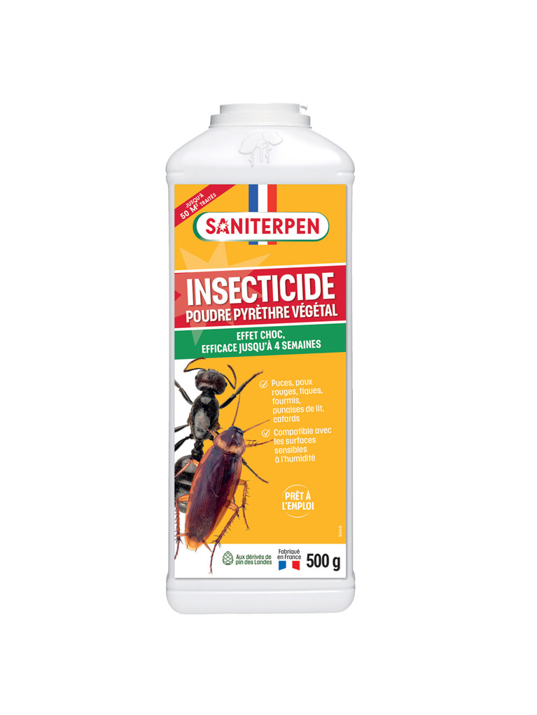 Saniterpen Insecticide Poudre au pyrèthre végétal Saniterpen Insecticide Poudre au pyrèthre végétal