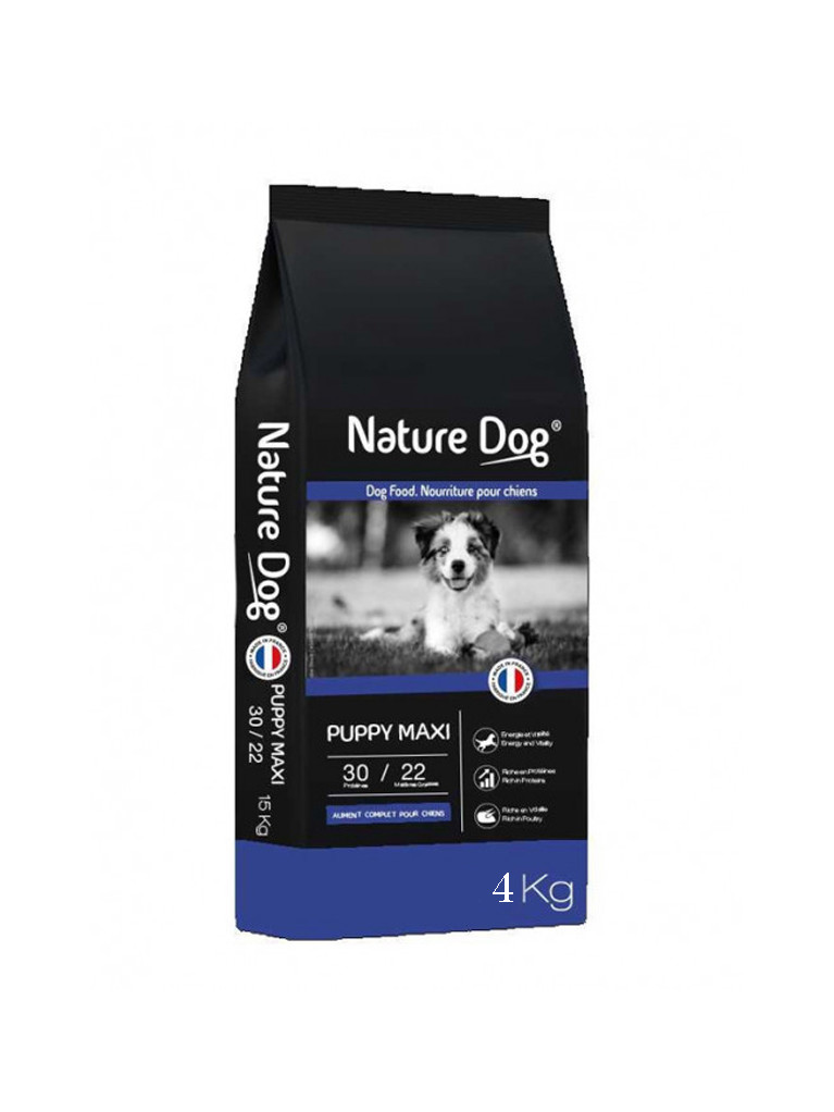 Croquettes Puppy Maxi 30/22 Nature Dog 4kg