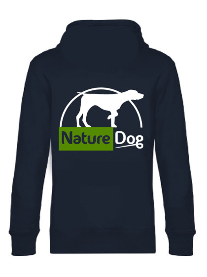 Sweat à capuche 1 chien Nature Dog