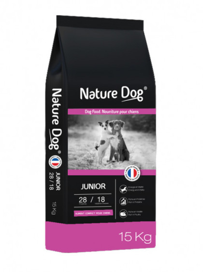 Junior 28/18 Nature Dog 15 kg