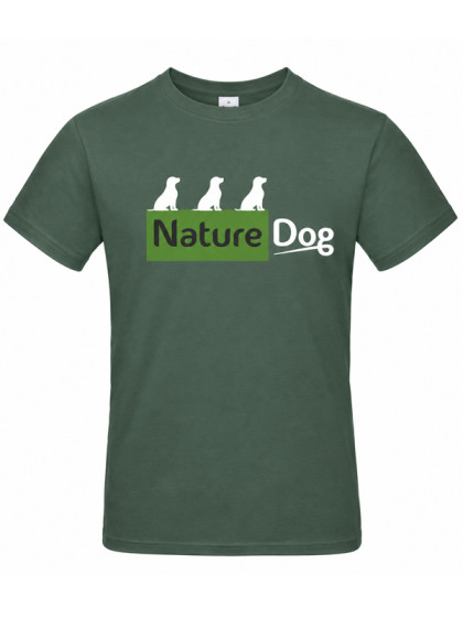 T-shirt 3 chiens assis Nature Dog