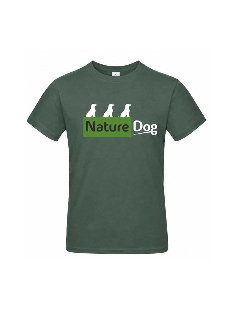 T-shirt 3 chiens assis Nature Dog