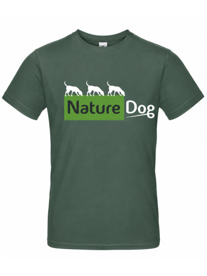 T-shirt 3 chiens reniflant Nature Dog