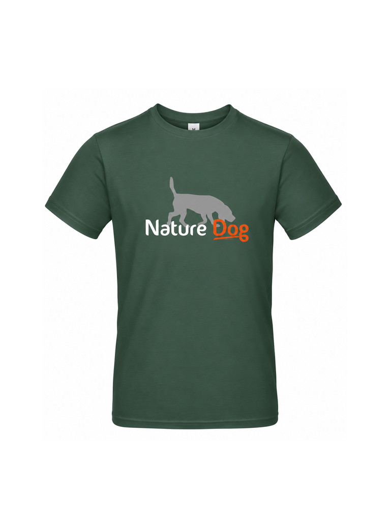 T-shirt chien avec logo femme Nature Dog