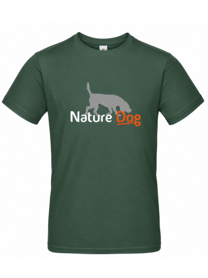 T-shirt chien avec logo Nature Dog