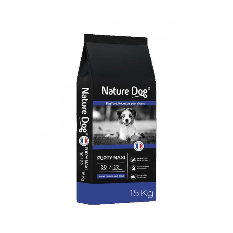 Croquettes Puppy Maxi 30/22 Nature Dog 15kg