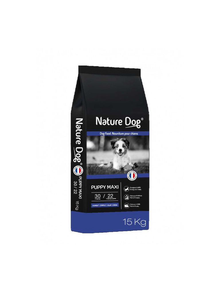Croquettes Puppy Maxi 30/22 Nature Dog 15kg