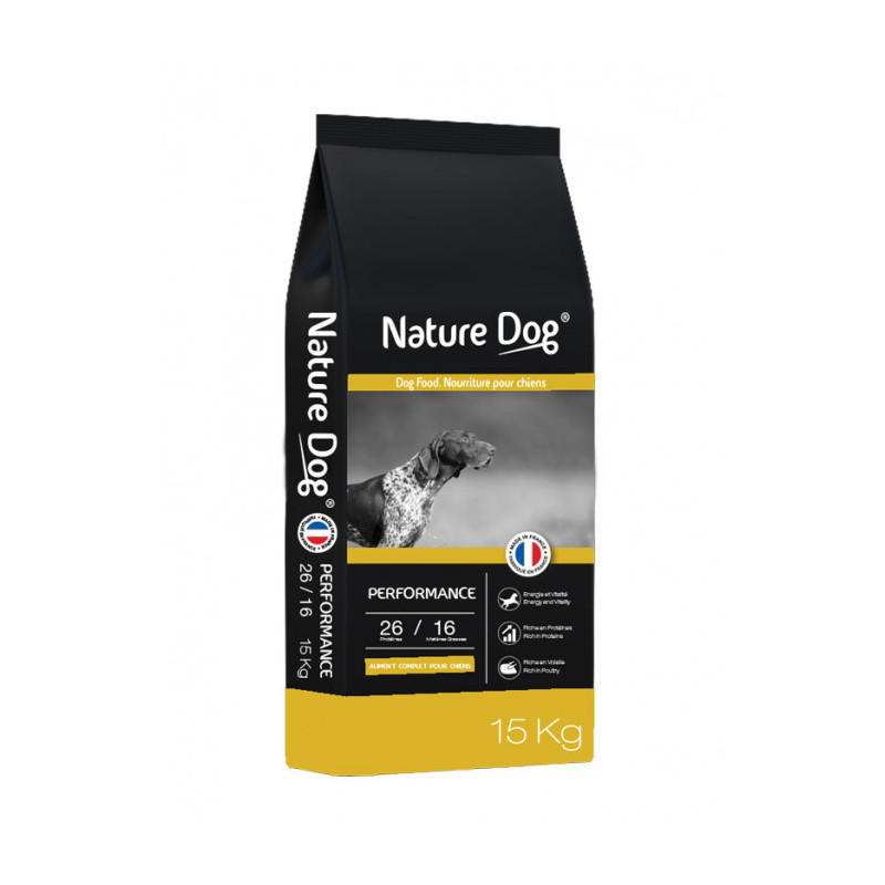 Croquettes Performance 26/16 Nature Dog 15kg