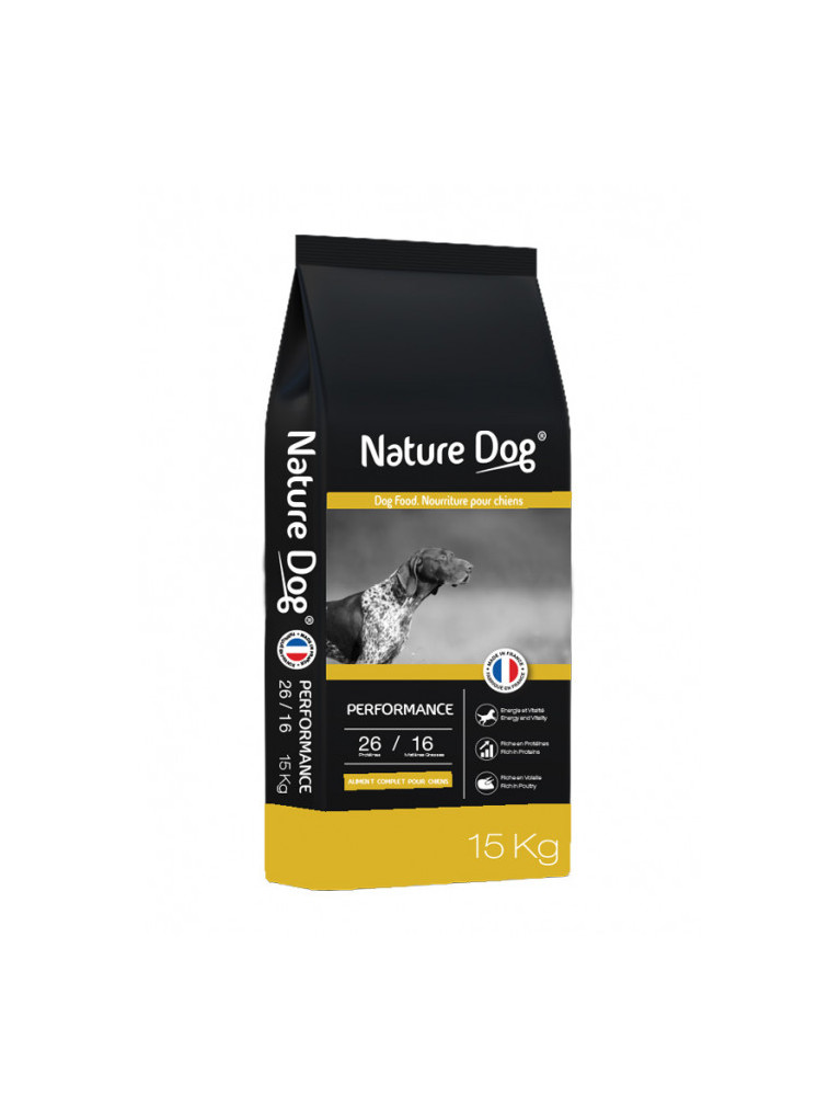 Croquettes Performance 26/16 Nature Dog 15kg