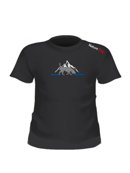 T-shirt montagne logo...